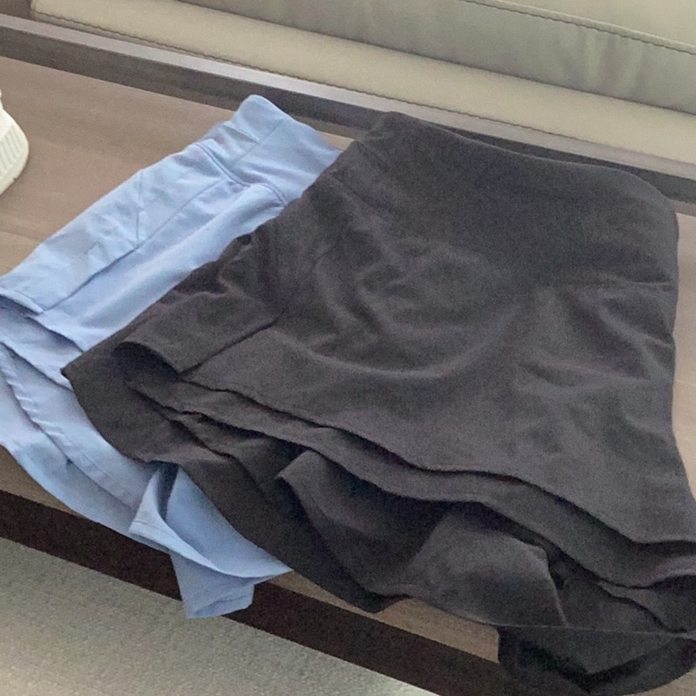 CALIA by Carrie Underwood Gray Mini Skater Athletic Shorts